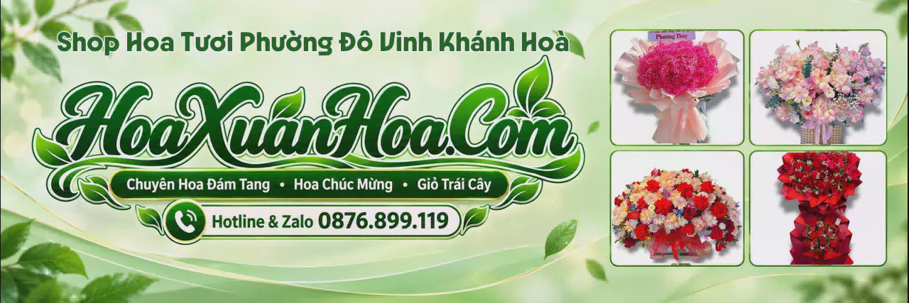 Ảnh bìa Shop Hoa Tươi Tại Phường Đô Vinh Khánh Hoà - Đặt Hoa Nhanh Trong Ngày