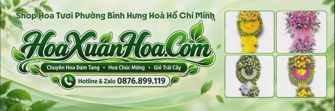 Ảnh bìa Tiệm Hoa Tươi Tại Phường Bình Hưng Hoà Hồ Chí Minh - Đặt Hoa Tươi Giao Tận Nơi