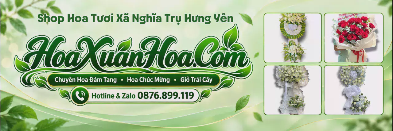 Ảnh bìa Đặt Hoa Tươi Tại Xã Nghĩa Trụ Hưng Yên - Dịch Vụ Hoa Tươi Tận Nơi