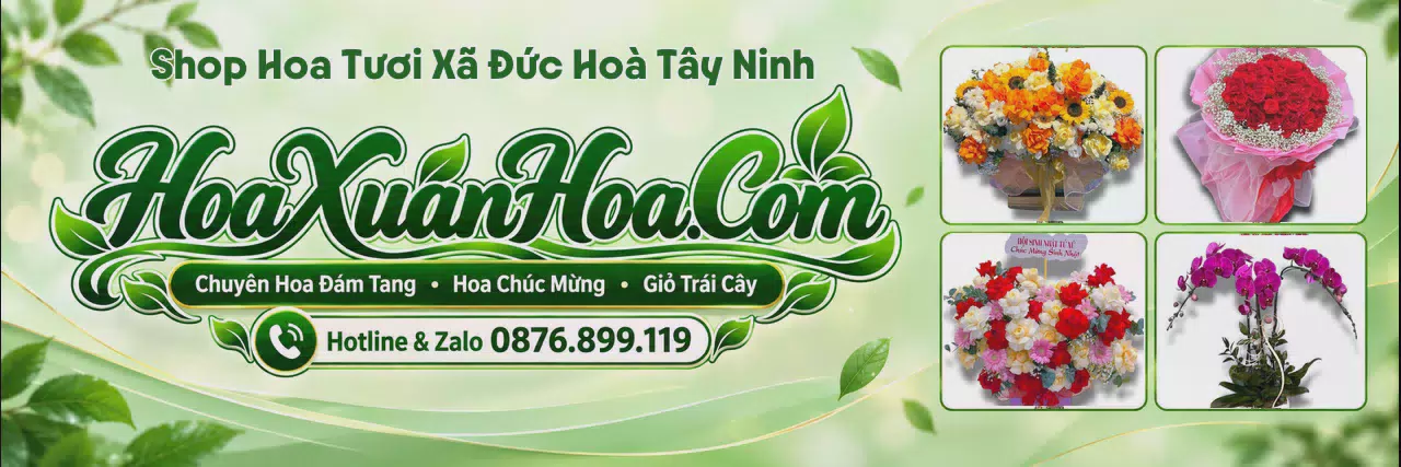 Ảnh bìa Cửa Hàng Bán Hoa Tươi Tại Xã Đức Hoà Tây Ninh - Tiệm Hoa Giao Hoa Tận Nhà