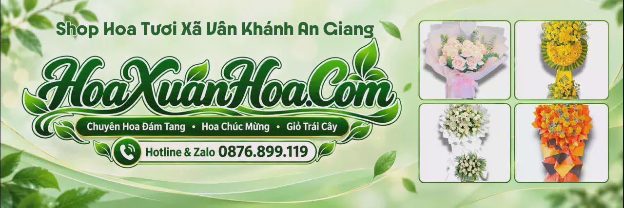 Ảnh bìa Shop Hoa Tươi Tại Xã Vân Khánh An Giang - Dịch Vụ Hoa Tươi Tận Nơi