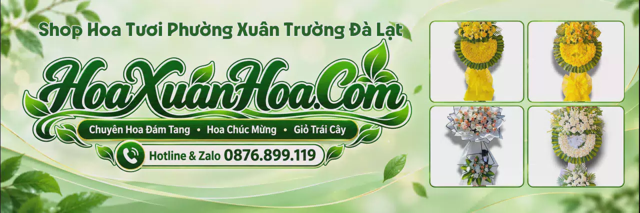 Ảnh bìa Tiệm Hoa Tươi Tại Phường Xuân Trường Đà Lạt - Dịch Vụ Đặt Hoa Trực Tuyến