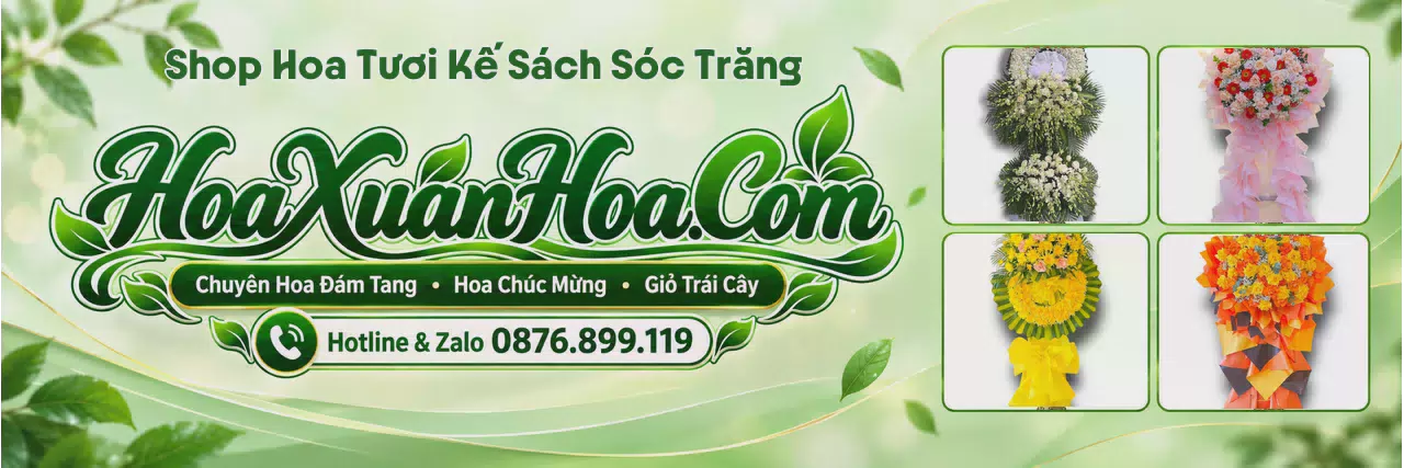 Ảnh bìa Tiệm Hoa Tươi Tại Kế Sách Sóc Trăng - Shop Hoa Online Uy Tín
