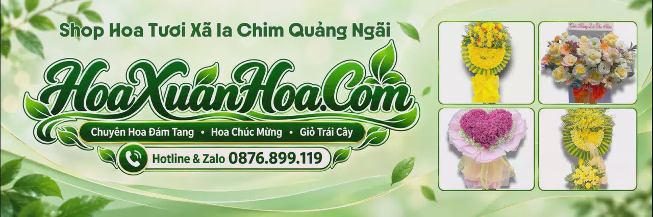 Ảnh bìa Đặt Hoa Tươi Tại Xã Ia Chim Quảng Ngãi - Giao Hoa Tận Địa Chỉ