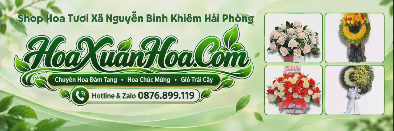 Ảnh bìa Cửa Hàng Hoa Tươi Tại Xã Nguyễn Bỉnh Khiêm Hải Phòng - Đặt Hoa Nhanh Trong Ngày