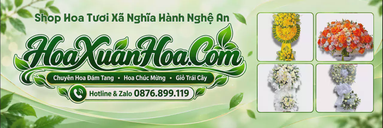 Ảnh bìa Shop Bán Hoa Tươi Tại Xã Nghĩa Hành Nghệ An - Đặt Hoa Dễ Dàng Nhanh Chóng