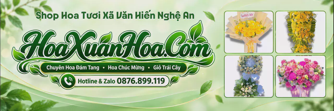 Ảnh bìa Đặt Hoa Tươi Tại Xã Văn Hiến Nghệ An - Shop Hoa Giao Nhanh Trong Ngày