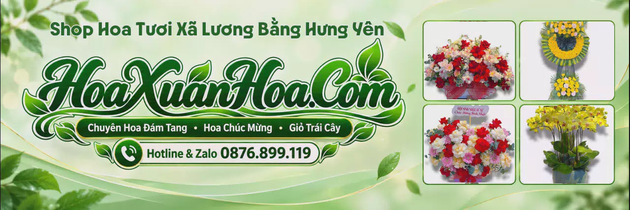 Ảnh bìa Cửa Hàng Hoa Tươi Tại Xã Lương Bằng Hưng Yên - Đặt Hoa Dễ Dàng Nhanh Chóng