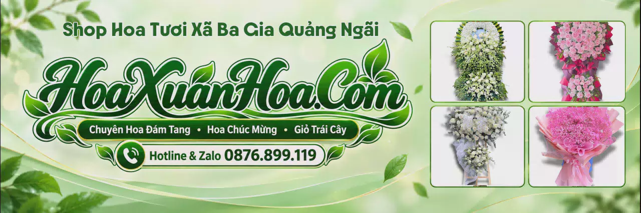 Ảnh bìa Shop Hoa Tươi Tại Xã Ba Gia Quảng Ngãi - Shop Hoa Tươi Giao Trong Ngày