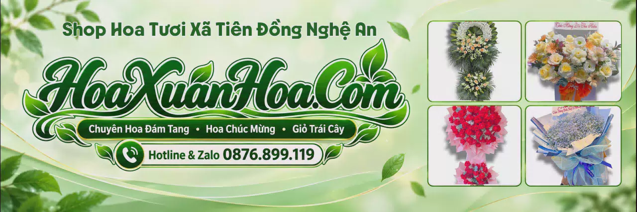 Ảnh bìa Tiệm Hoa Tươi Tại Xã Tiên Đồng Nghệ An - Đặt Hoa Dễ Dàng Nhanh Chóng