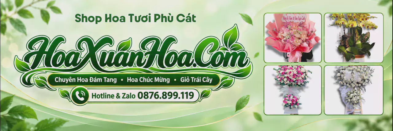 Ảnh bìa Tiệm Hoa Tươi Tại Phù Cát - Đặt Hoa Tươi Trực Tuyến