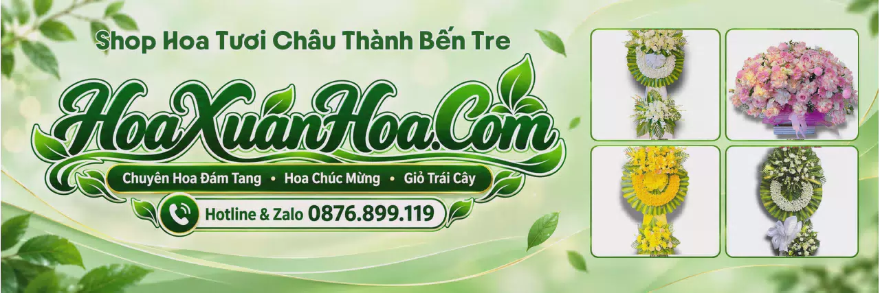 Ảnh bìa Shop Hoa Tươi Tại Châu Thành Bến Tre - Shop Hoa Tươi Giao Trong Ngày