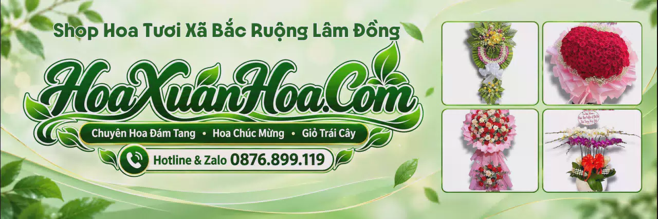 Ảnh bìa Cửa Hàng Hoa Tươi Tại Xã Bắc Ruộng Lâm Đồng - Đặt Hoa Tươi Giao Tận Nơi