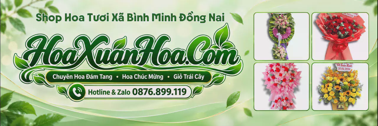 Ảnh bìa Tiệm Hoa Tươi Tại Xã Bình Minh Đồng Nai - Shop Hoa Nhận Đơn Online