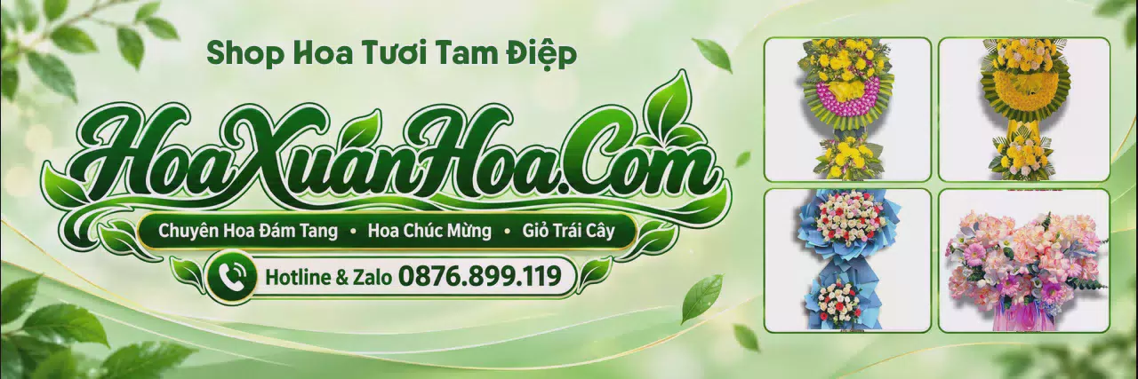 Ảnh bìa Shop Hoa Tươi Tại Tam Điệp - Đặt Hoa Dễ Dàng Nhanh Chóng