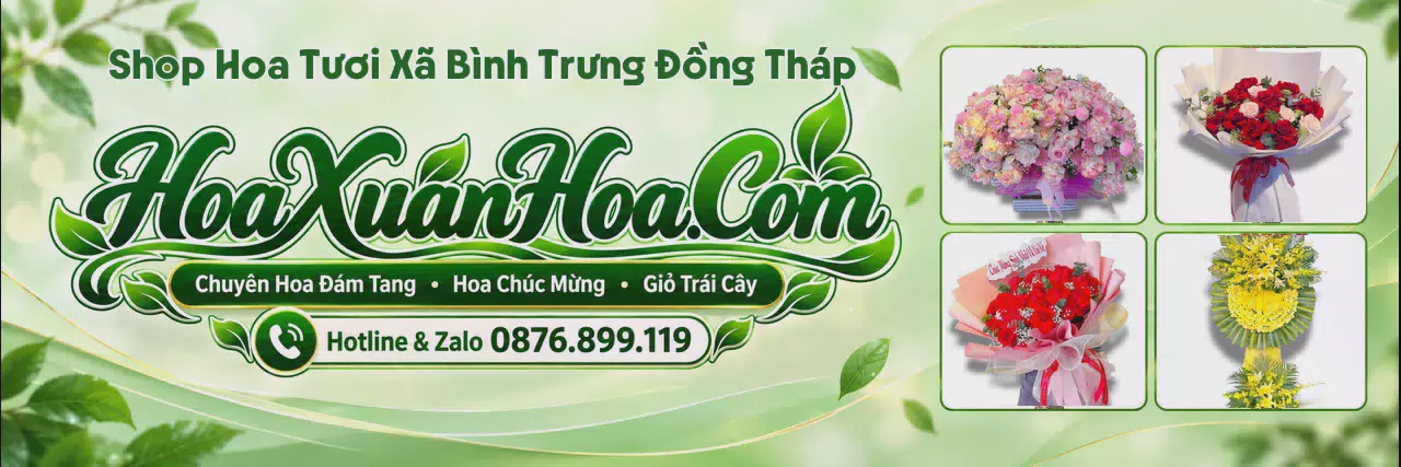 Ảnh bìa Đặt Hoa Tươi Tại Xã Bình Trưng Đồng Tháp - Shop Hoa Online Uy Tín