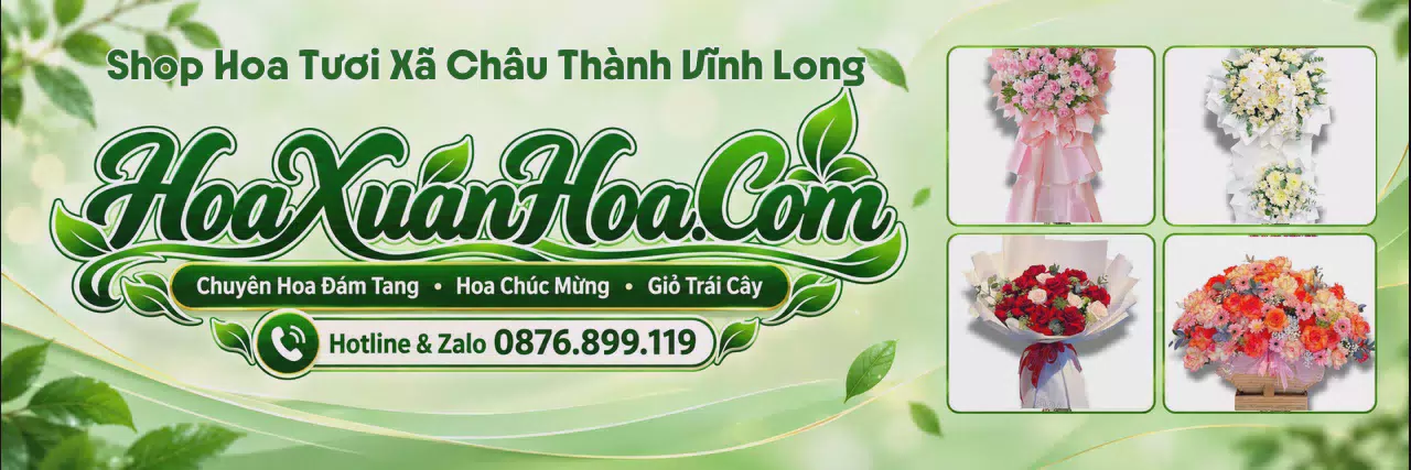 Ảnh bìa Cửa Hàng Hoa Tươi Tại Xã Châu Thành Vĩnh Long - Đặt Hoa Tươi Giao Tận Nơi
