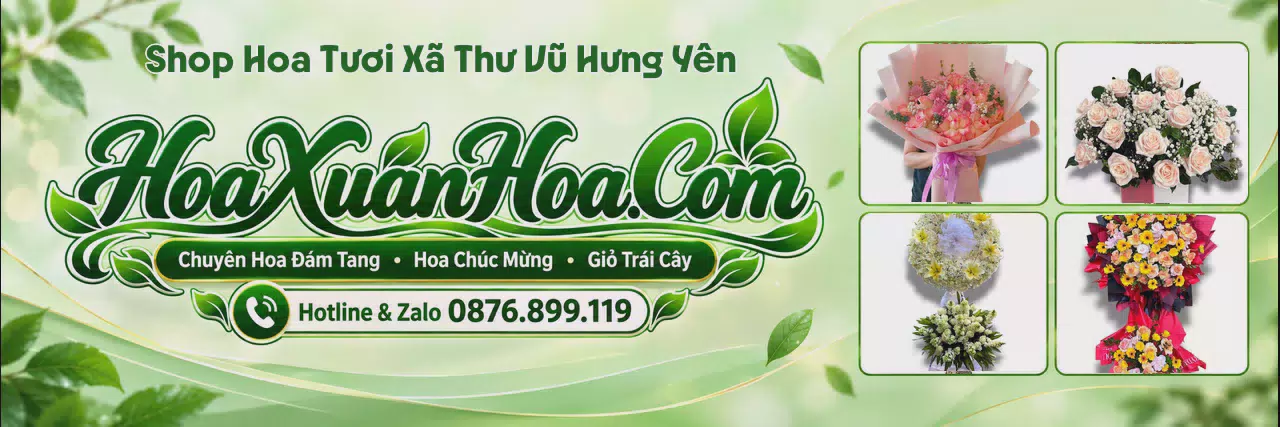 Ảnh bìa Cửa Hàng Hoa Tươi Tại Xã Thư Vũ Hưng Yên - Nhận Đặt Hoa Online