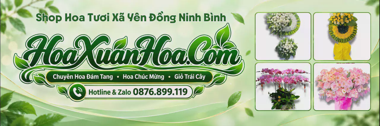 Ảnh bìa Đặt Hoa Tươi Tại Xã Yên Đồng Ninh Bình - Tiệm Hoa Giao Nhanh