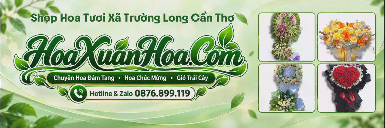 Ảnh bìa Tiệm Hoa Tươi Tại Xã Trường Long Cần Thơ - Tiệm Hoa Tươi Giao Nhanh