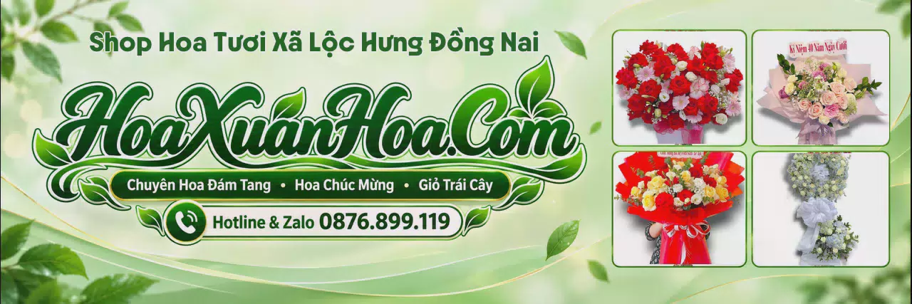 Ảnh bìa Tiệm Hoa Tươi Tại Xã Lộc Hưng Đồng Nai - Giao Hoa Nhanh Trong 2 Giờ