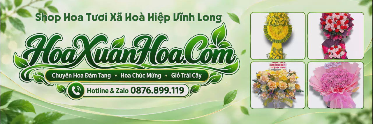 Ảnh bìa Shop Hoa Tươi Tại Xã Hoà Hiệp Vĩnh Long - Shop Hoa Tươi Giao Trong Ngày
