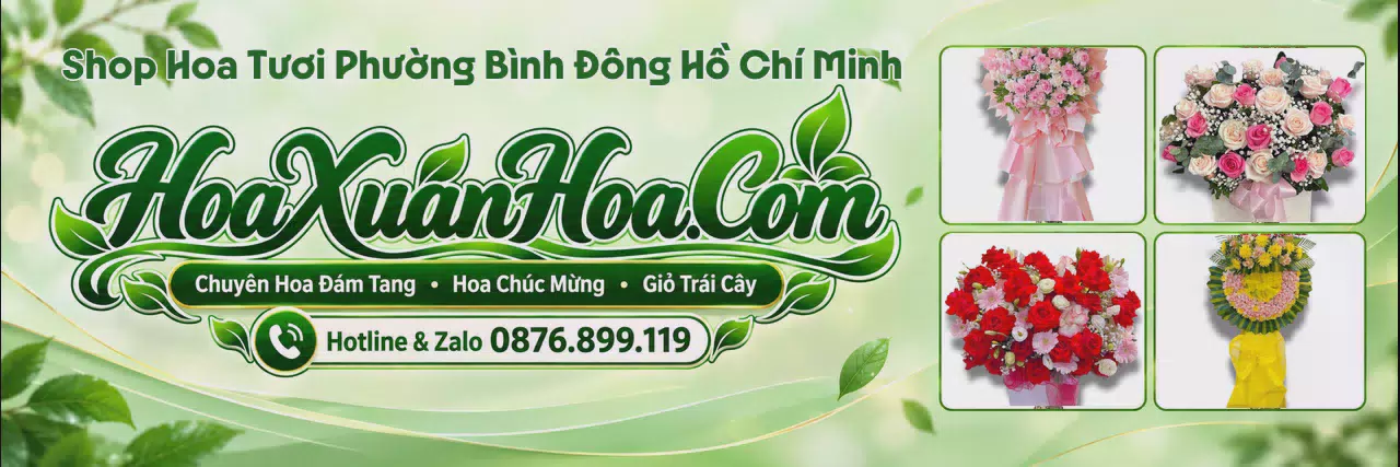 Ảnh bìa Tiệm Hoa Tươi Tại Phường Bình Đông Hồ Chí Minh - Đặt Hoa Nhanh Trong Ngày