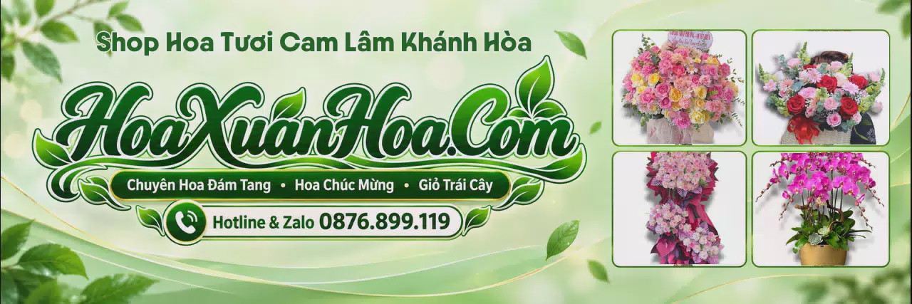 Ảnh bìa Shop Bán Hoa Tươi Tại Cam Lâm Khánh Hòa - Dịch Vụ Đặt Hoa Trực Tuyến