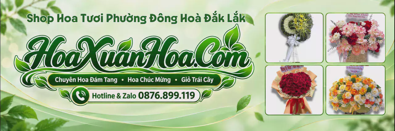 Ảnh bìa Cửa Hàng Bán Hoa Tươi Tại Phường Đông Hoà Đắk Lắk - Đặt Hoa Tươi Nhanh Chóng