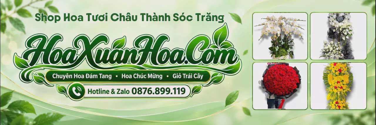 Ảnh bìa Shop Hoa Tươi Tại Châu Thành Sóc Trăng - Dịch Vụ Đặt Hoa Trực Tuyến
