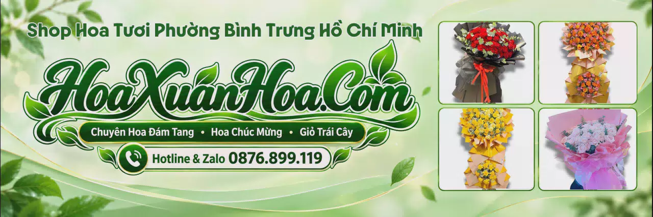 Ảnh bìa Đặt Hoa Tươi Tại Phường Bình Trưng Hồ Chí Minh - Shop Hoa Giao Tận Nhà