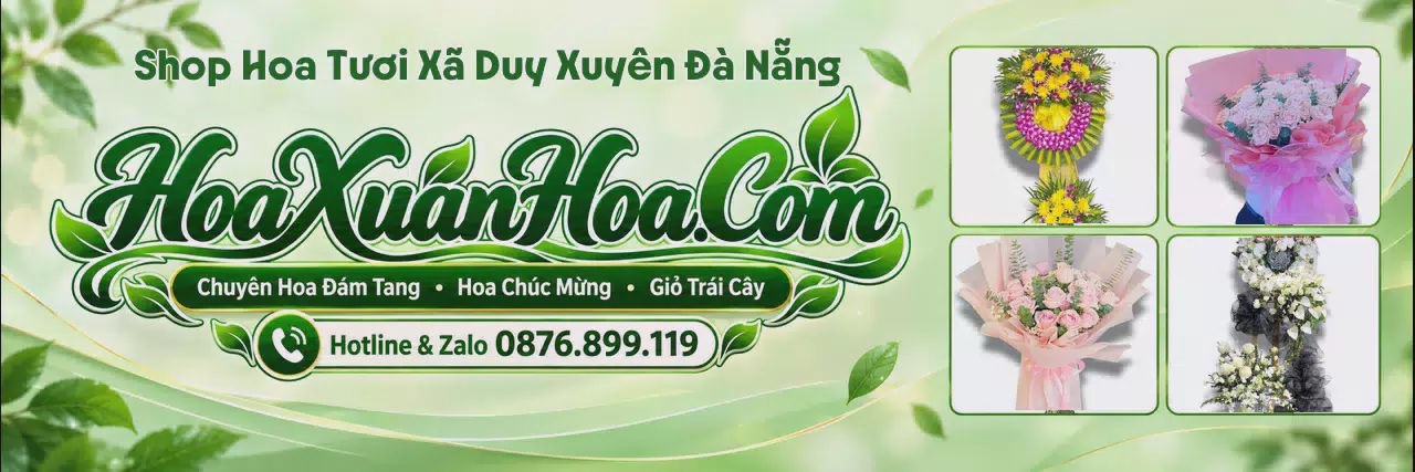 Ảnh bìa Shop Hoa Tươi Tại Xã Duy Xuyên Đà Nẵng - Đặt Hoa Online Giao Nhanh