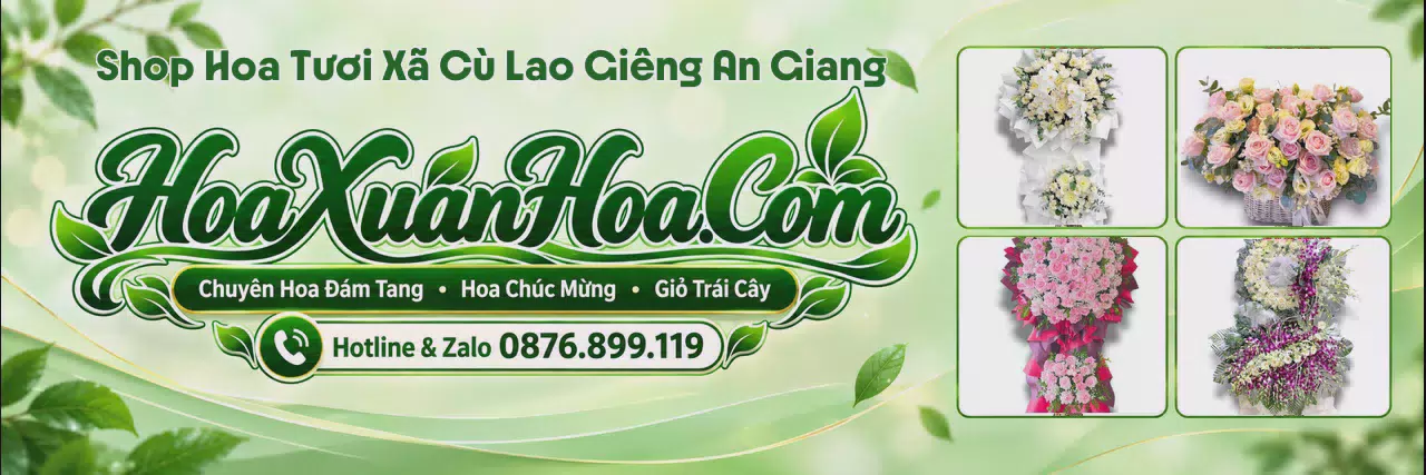 Ảnh bìa Tiệm Hoa Tươi Tại Xã Cù Lao Giêng An Giang - Giao Hoa Nhanh Chóng