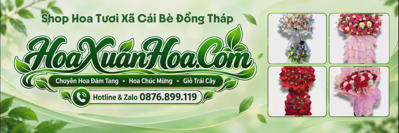 Ảnh bìa Tiệm Hoa Tươi Tại Xã Cái Bè Đồng Tháp - Đặt Hoa Tươi Online