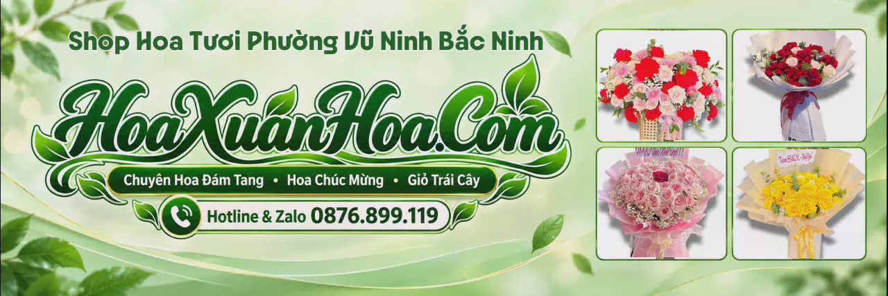 Ảnh bìa Shop Bán Hoa Tươi Tại Phường Vũ Ninh Bắc Ninh - Giao Hoa Tận Địa Chỉ