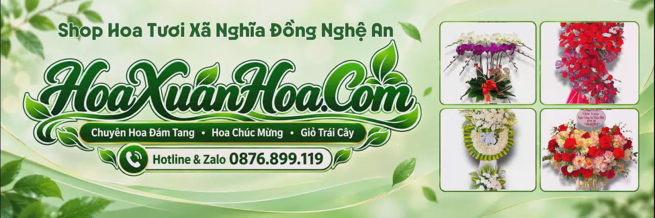 Ảnh bìa Shop Hoa Tươi Tại Xã Nghĩa Đồng Nghệ An - Đặt Hoa Tươi Nhanh Chóng