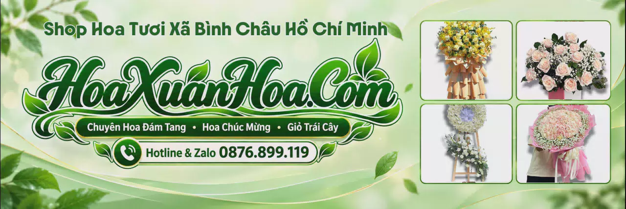 Ảnh bìa Tiệm Hoa Tươi Tại Xã Bình Châu Hồ Chí Minh - Shop Hoa Giao Nhanh Trong Ngày