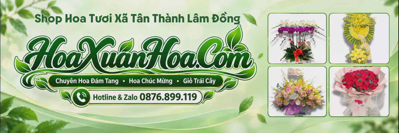 Ảnh bìa Tiệm Hoa Tươi Tại Xã Tân Thành Lâm Đồng - Dịch Vụ Hoa Tươi Tận Nơi