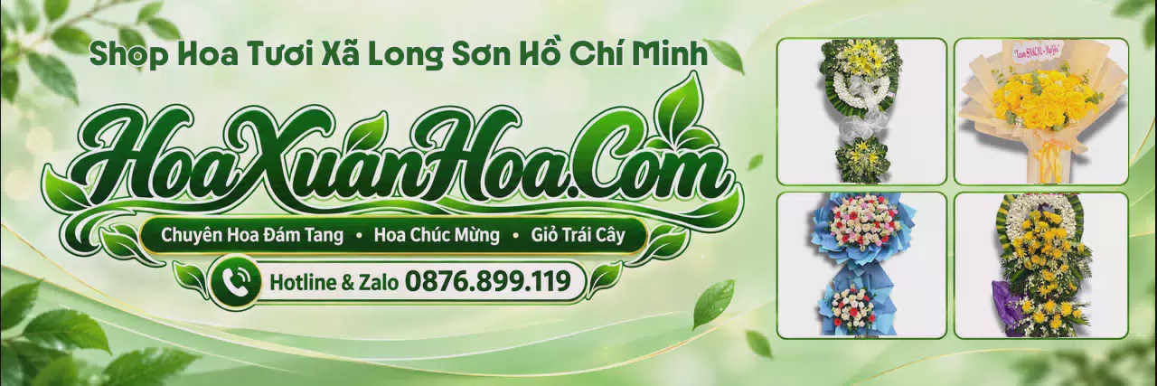 Ảnh bìa Tiệm Hoa Tươi Tại Xã Long Sơn Hồ Chí Minh - Dịch Vụ Giao Hoa Tận Nơi