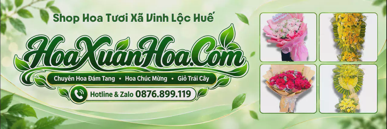 Ảnh bìa Đặt Hoa Tươi Tại Xã Vinh Lộc Huế - Đặt Hoa Tươi Giao Tận Nơi