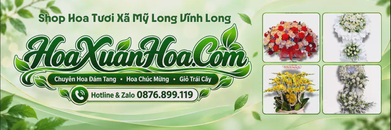 Ảnh bìa Đặt Hoa Tươi Tại Xã Mỹ Long Vĩnh Long - Đặt Hoa Tươi Nhanh Chóng