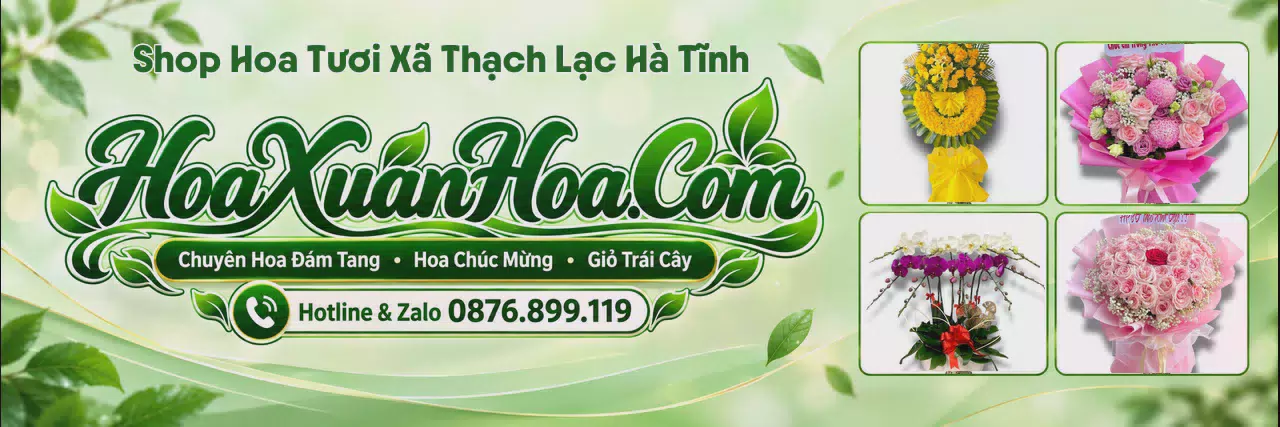 Ảnh bìa Cửa Hàng Hoa Tươi Tại Xã Thạch Lạc Hà Tĩnh - Shop Hoa Giao Nhanh Trong Ngày