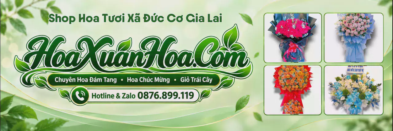 Ảnh bìa Shop Hoa Tươi Tại Xã Đức Cơ Gia Lai - Dịch Vụ Giao Hoa Tận Nơi