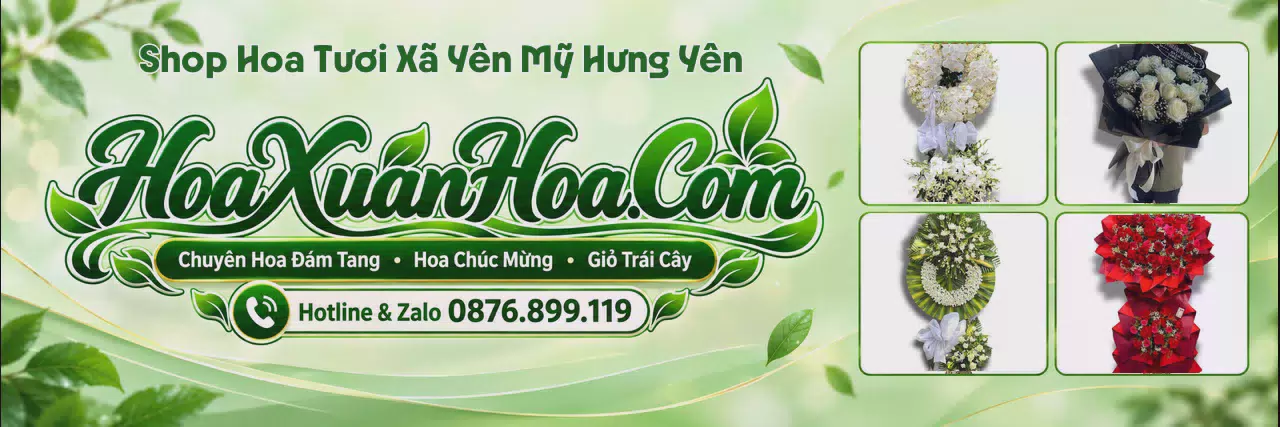 Ảnh bìa Tiệm Hoa Tươi Tại Xã Yên Mỹ Hưng Yên - Đặt Hoa Online Giao Tận Nhà
