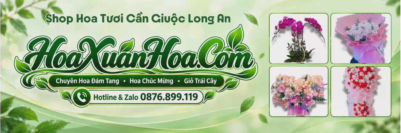 Ảnh bìa Tiệm Hoa Tươi Tại Cần Giuộc Long An - Shop Hoa Giao Nhanh Trong Ngày
