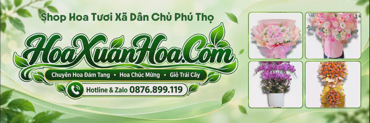 Ảnh bìa Đặt Hoa Tươi Tại Xã Dân Chủ Phú Thọ - Shop Hoa Giao Tận Nhà