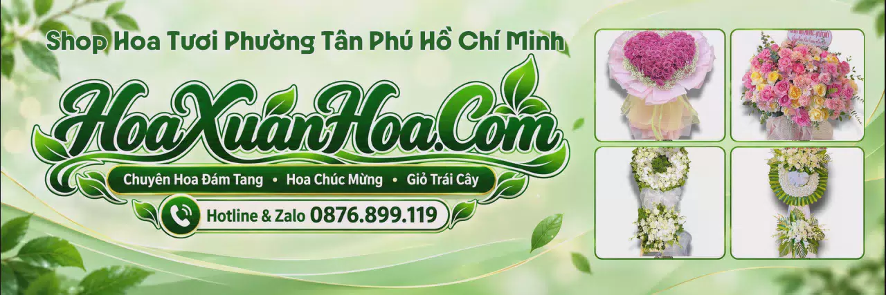Ảnh bìa Shop Hoa Tươi Tại Phường Tân Phú Hồ Chí Minh - Đặt Hoa Online Giao Tận Nhà