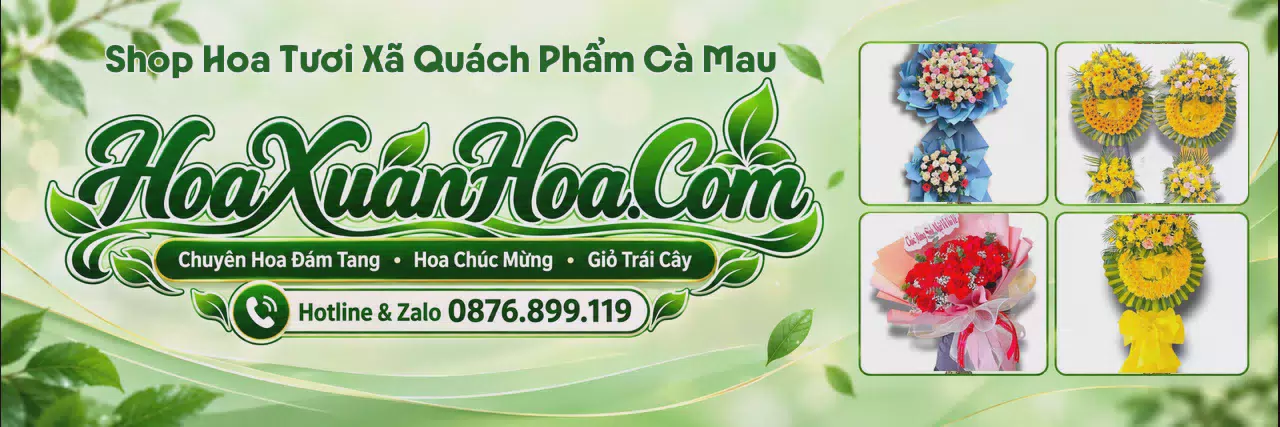 Ảnh bìa Shop Hoa Tươi Tại Xã Quách Phẩm Cà Mau - Đặt Hoa Nhanh Trong Ngày