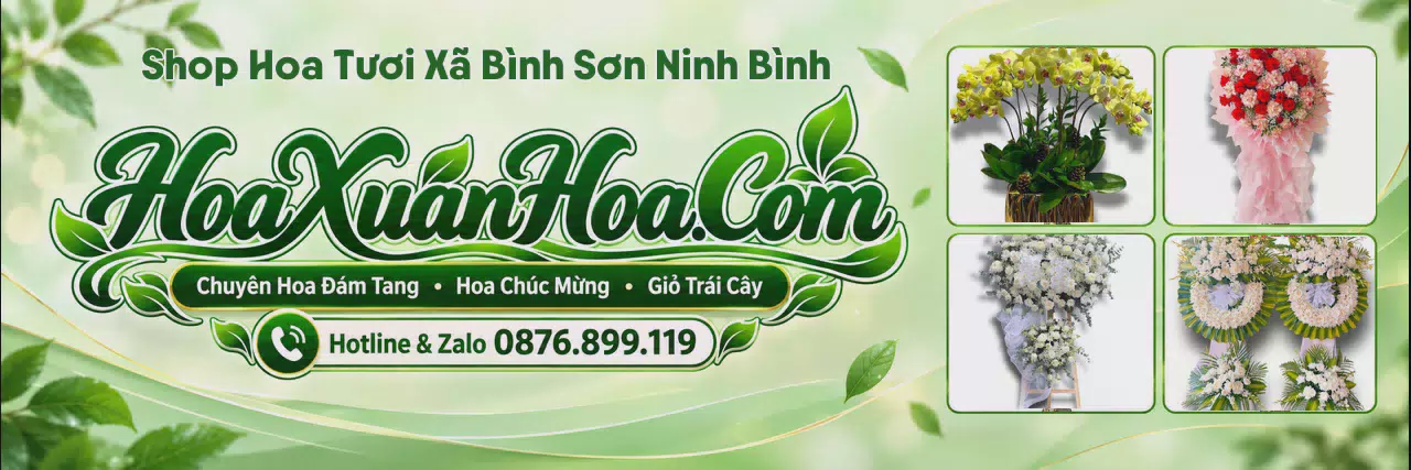 Ảnh bìa Cửa Hàng Hoa Tươi Tại Xã Bình Sơn Ninh Bình - Dịch Vụ Hoa Tươi Tận Nơi
