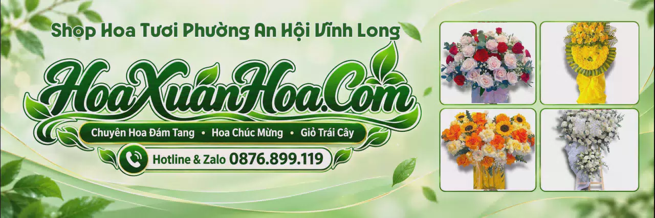 Ảnh bìa Cửa Hàng Bán Hoa Tươi Tại Phường An Hội Vĩnh Long - Đặt Hoa Online Giao Tận Nhà